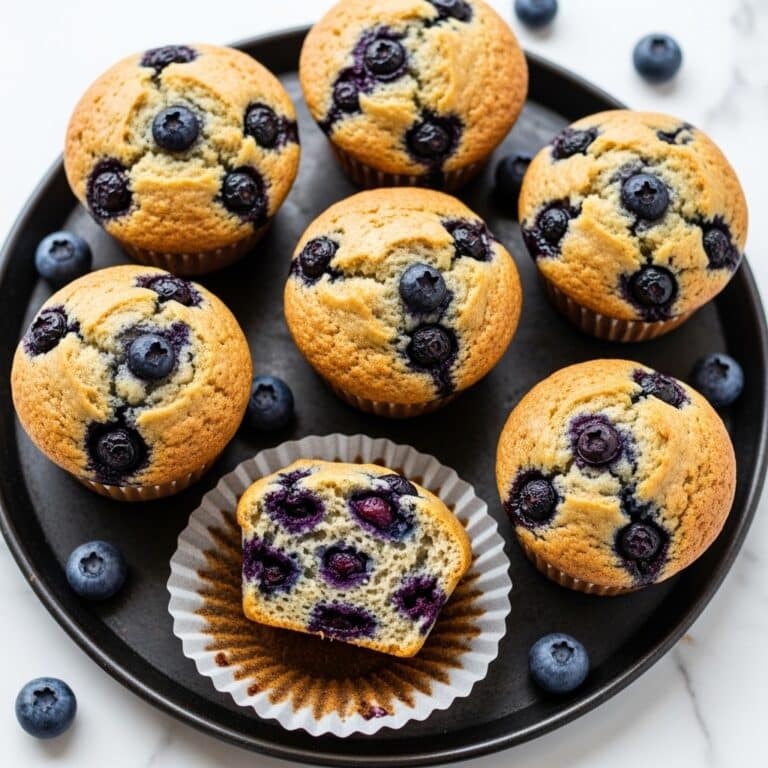 Lemon Blueberry Corn Muffins Recipe