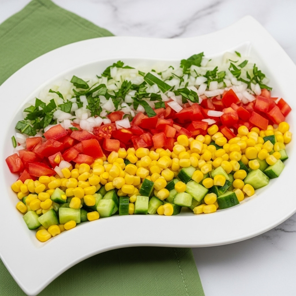 Tomato, Roasted Corn, and Avocado Salad Recipe