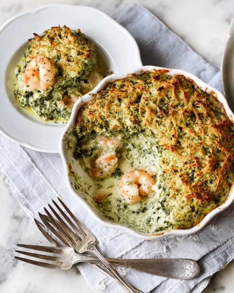 Puffed Salmon & Spinach Fish Pie Recipe