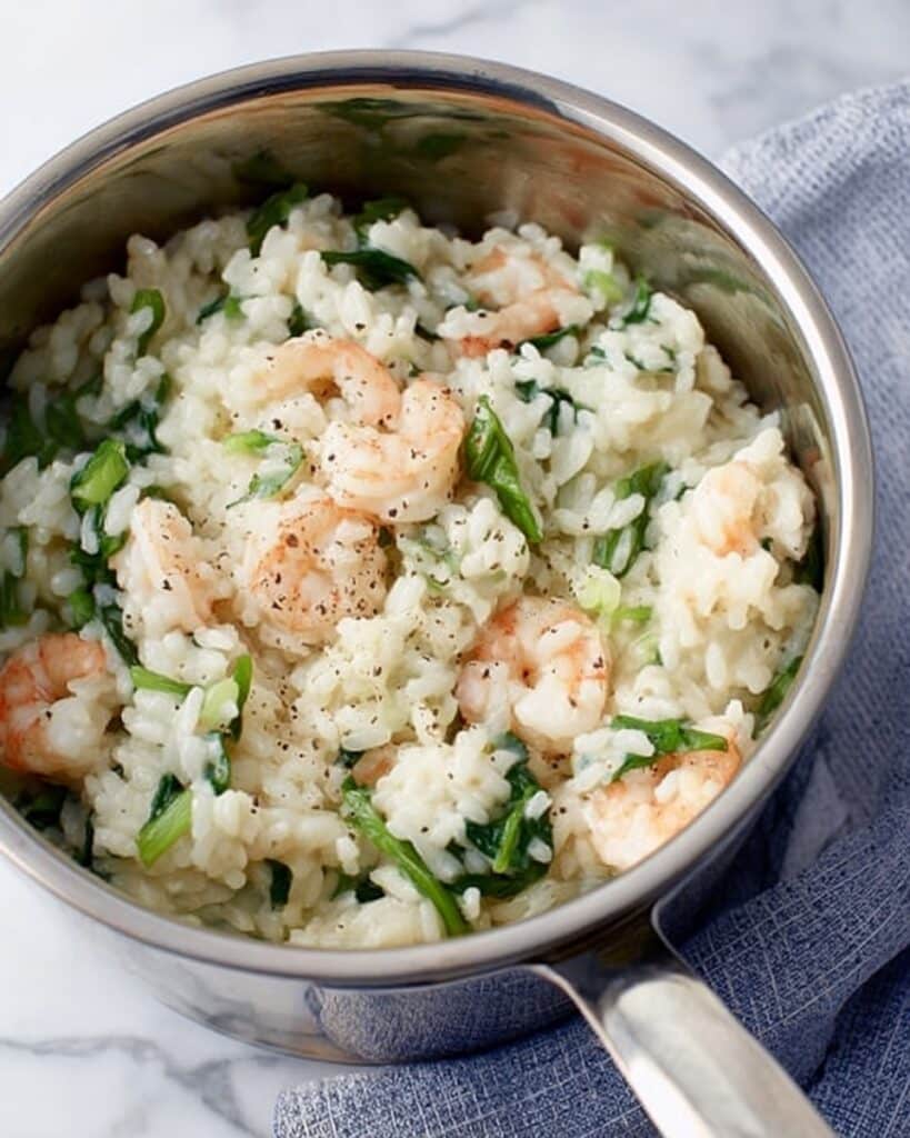 Prawn, Fennel & Rocket Risotto Recipe