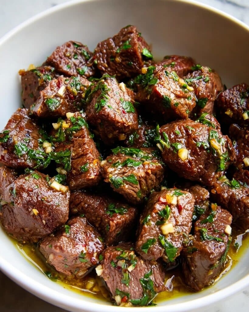Garlic Butter Steak Bites Recipe