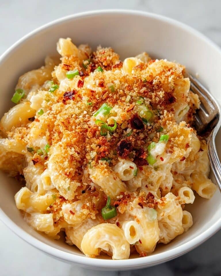 Spicy Kimchi Mac and Cheese Recipe