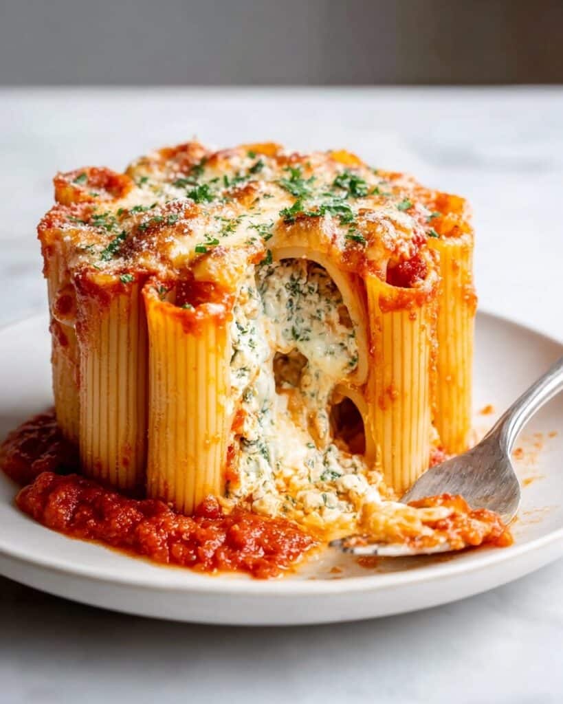 Honeycomb Pasta Cake Bake Recipe