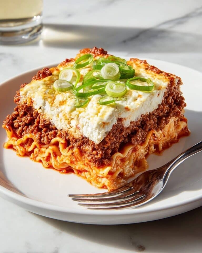 Spicy Gochujang Ramen Lasagna Recipe