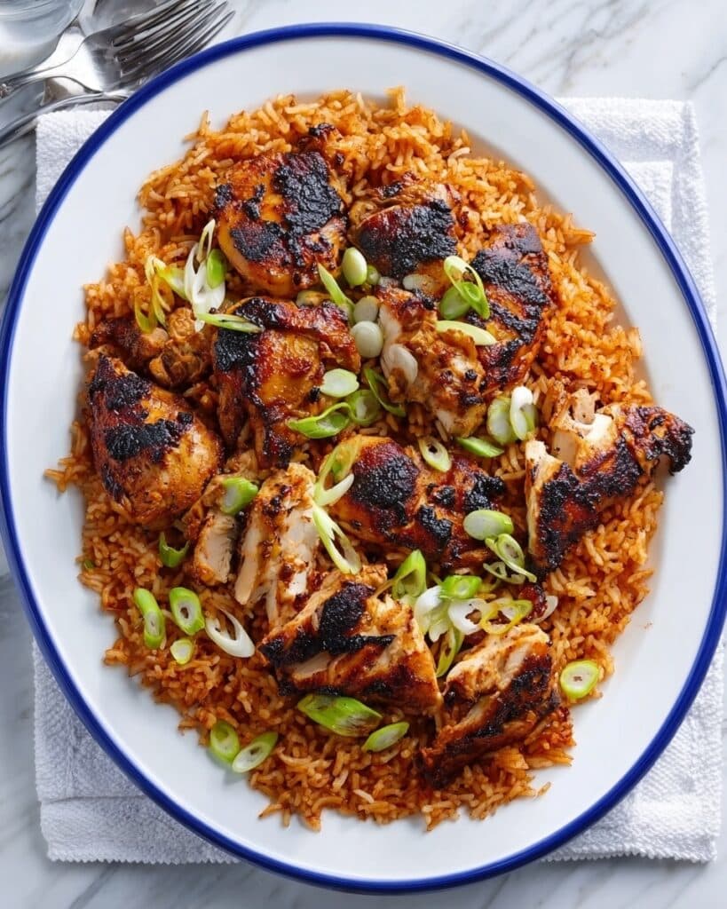 Piri-piri Chicken with Spicy Rice Recipe