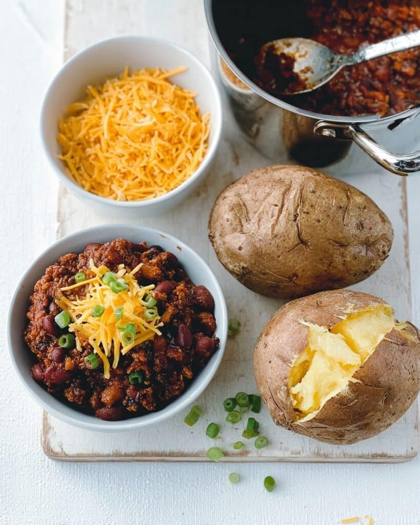 Turkey Chilli Jacket Potatoes Recipe