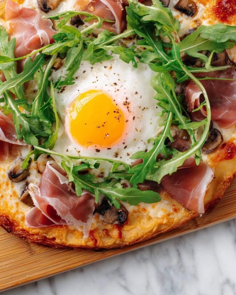Egg & Rocket Pizzas Recipe