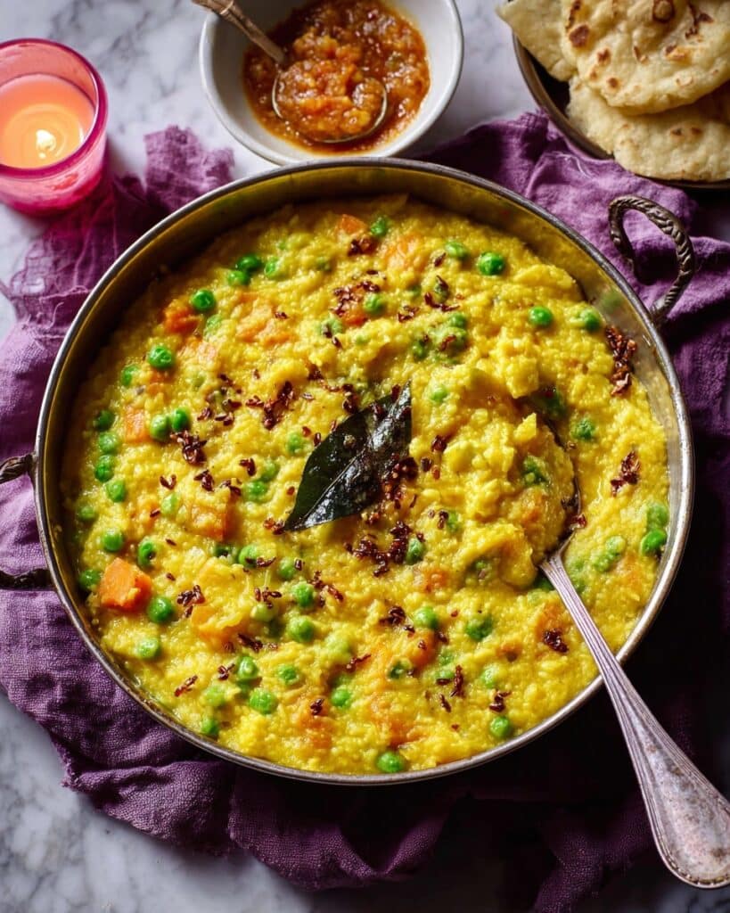 Classic Indian Moong Dal Khichdi Recipe