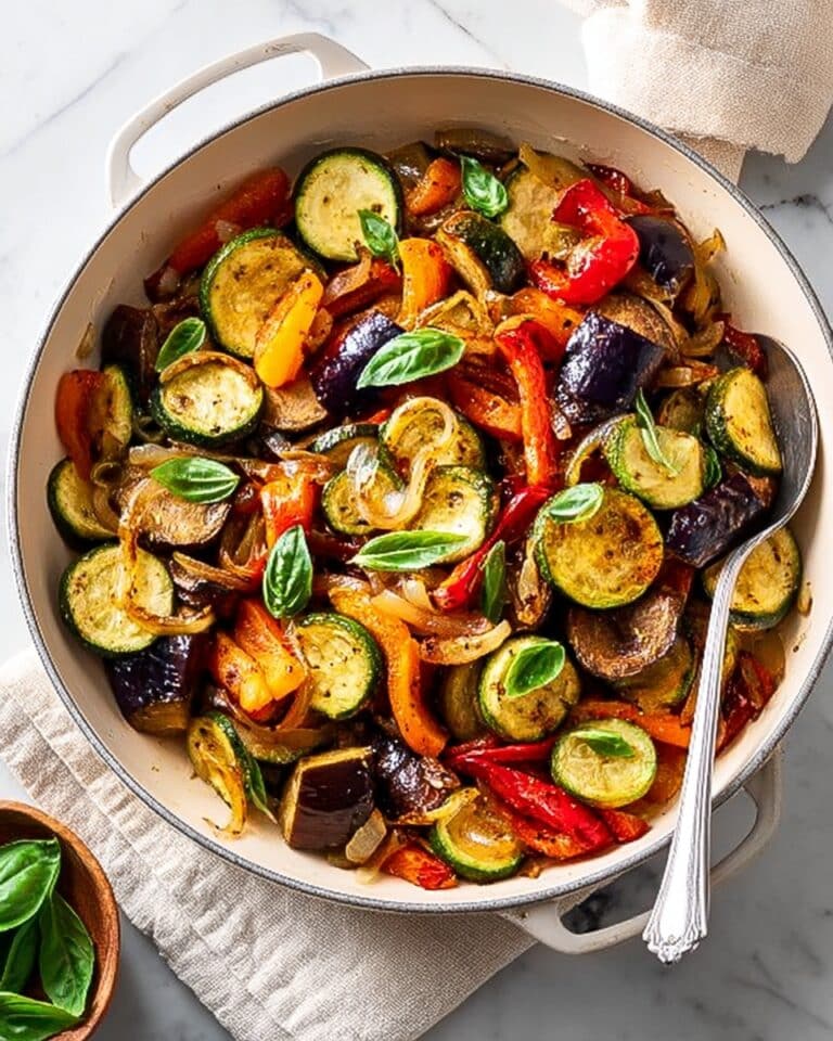 Classic Ratatouille with Fresh Basil Recipe