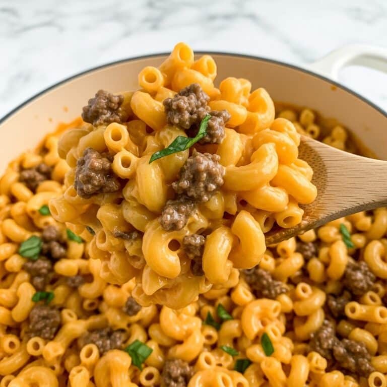 One Pot Cheeseburger Casserole Recipe
