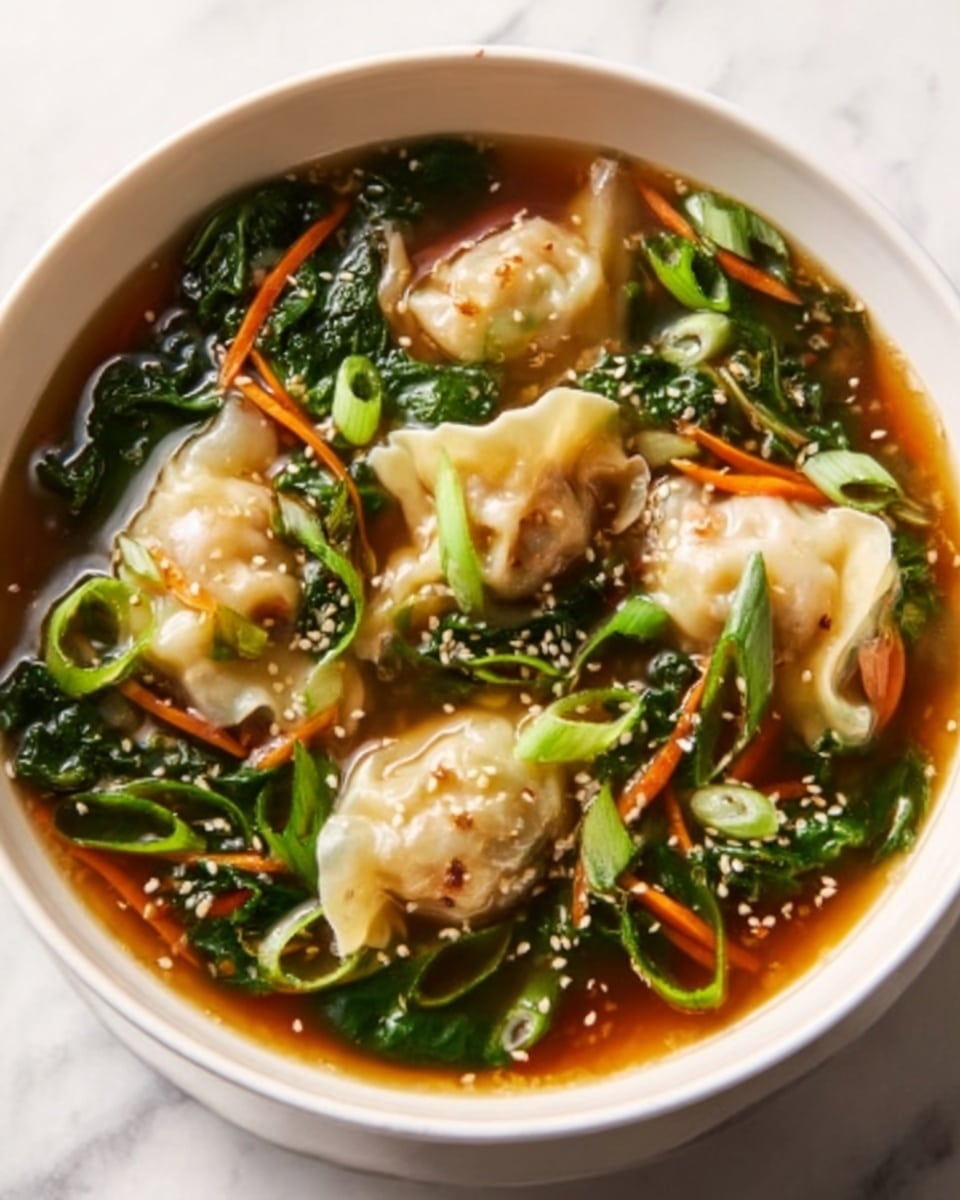 Comforting Beef Potsticker Soup: A Warm and Savory Bowl of Comfort Recipe