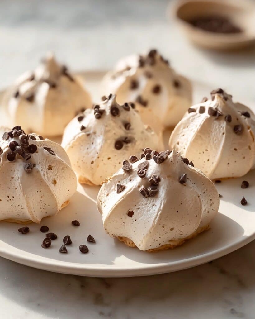 Forgotten Cookies: Crispy Meringue Treats with Chocolate Chips Recipe