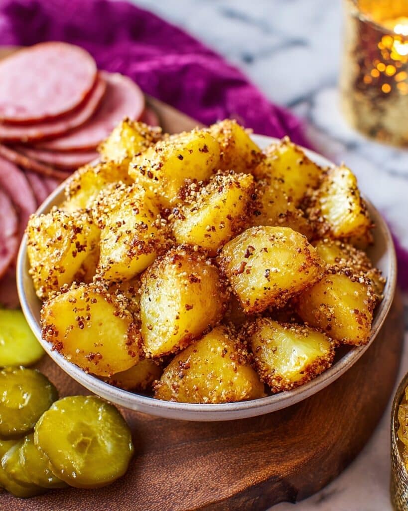 Mustardy Roast Potatoes Recipe