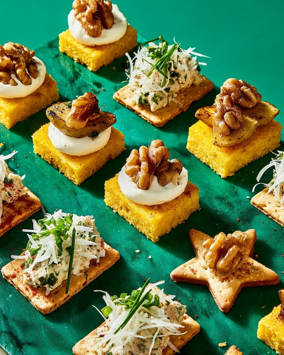 Creamy Parmesan Polenta Cubes with Crispy Air-Fried Edges Recipe