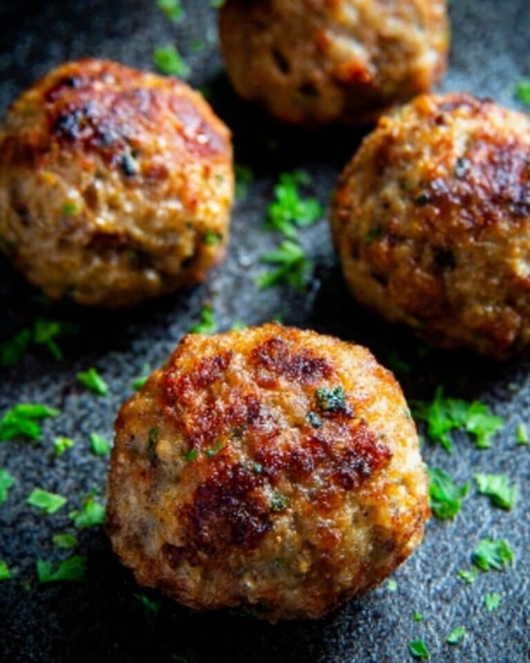 Baked Turkey Meatballs Recipe