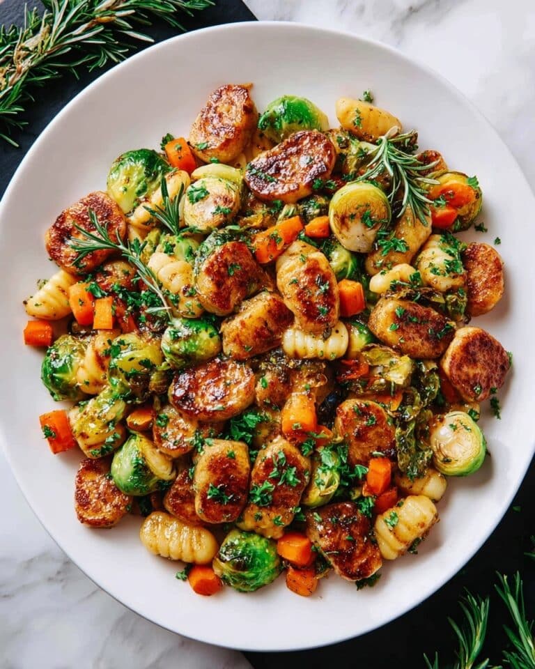 Autumn Chicken Roast with Sweet Apple and Root Vegetables Recipe