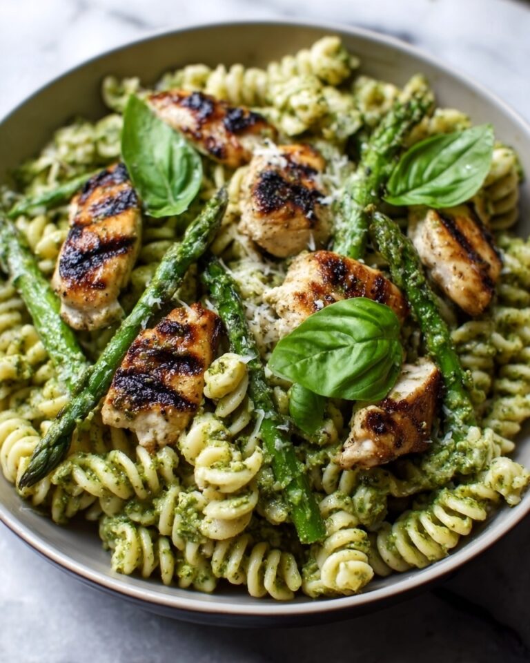 Grilled Chicken Asparagus Pasta Recipe