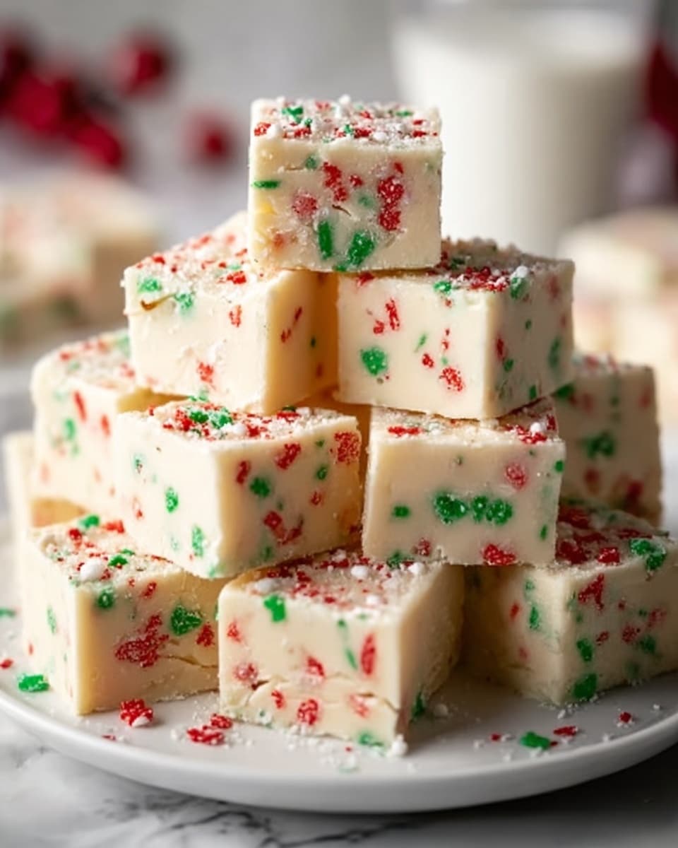 Easy Sugar Cookie Christmas Fudge Recipe for Holiday Cheer! Recipe