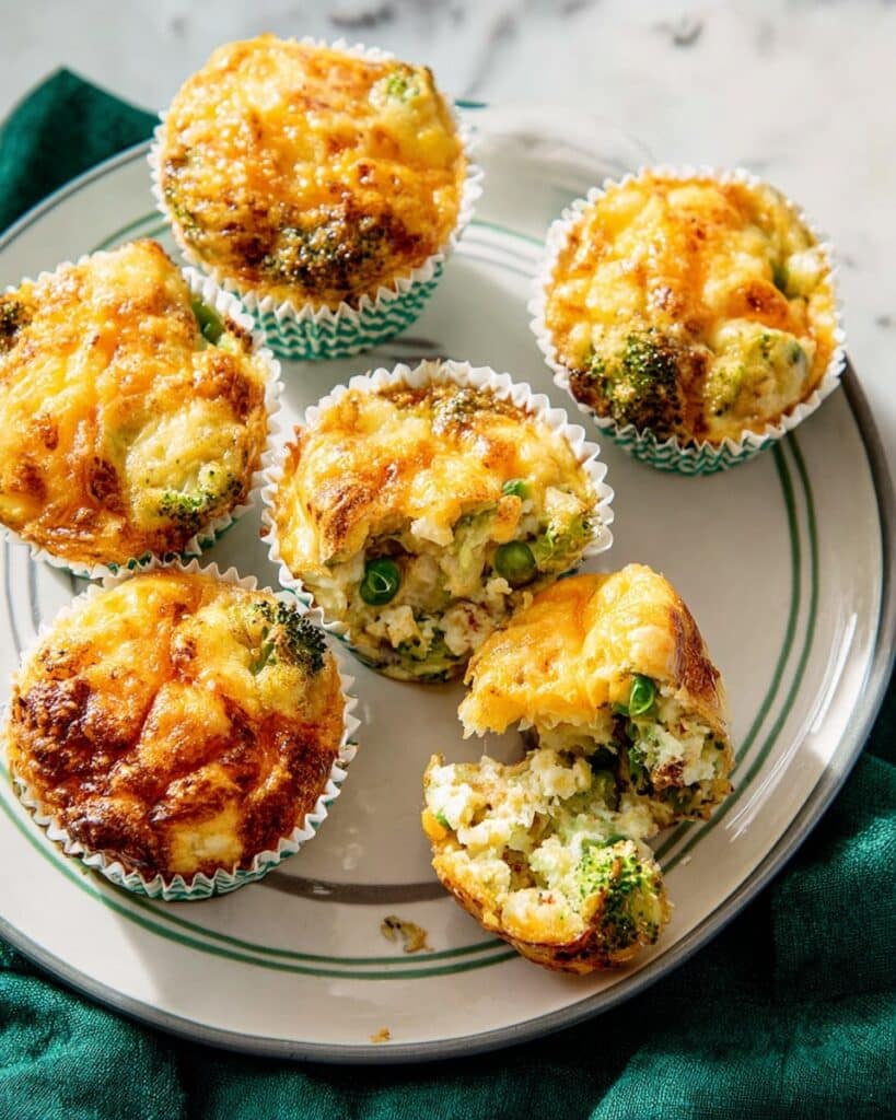 Mini Chorizo, Pea & Potato Frittatas Recipe