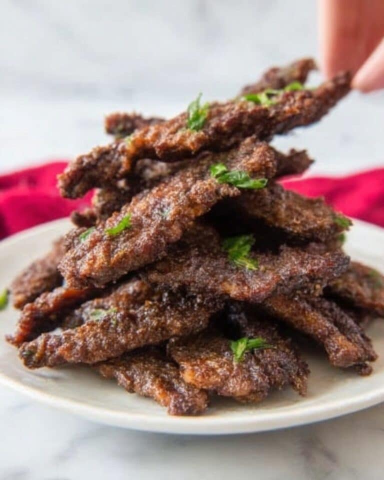 Tender Beef Strips Recipe