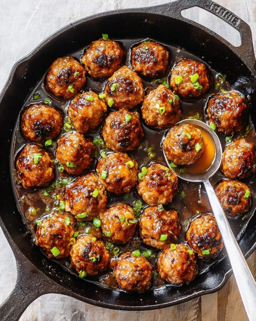Firecracker Chicken Meatballs Recipe