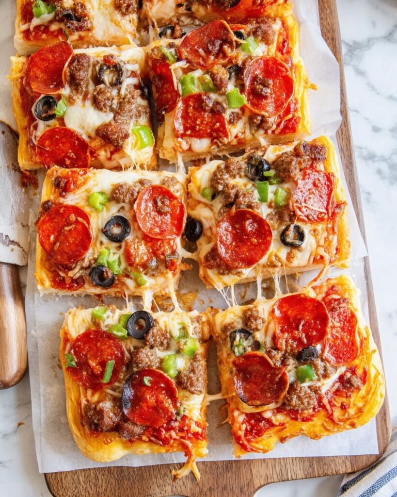 Pull-Apart Pizza Recipe