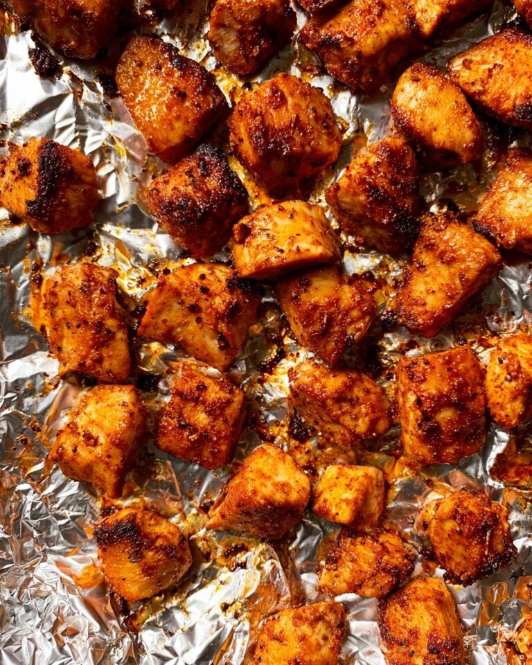 Cajun Baked Salmon Bites Recipe