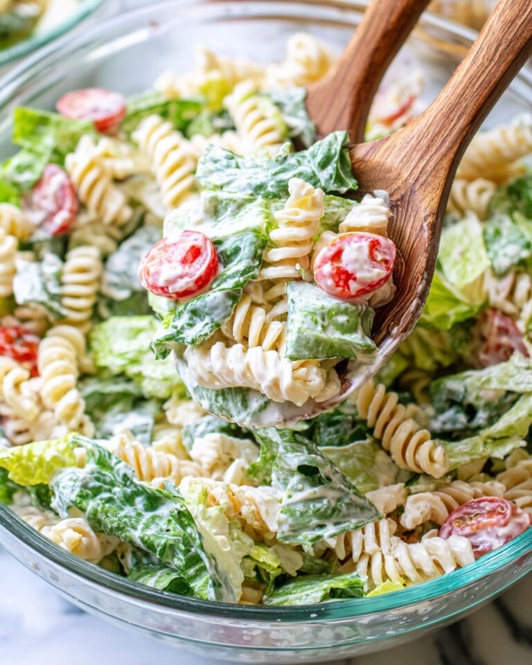 Creamy Ranch Pasta Salad Recipe