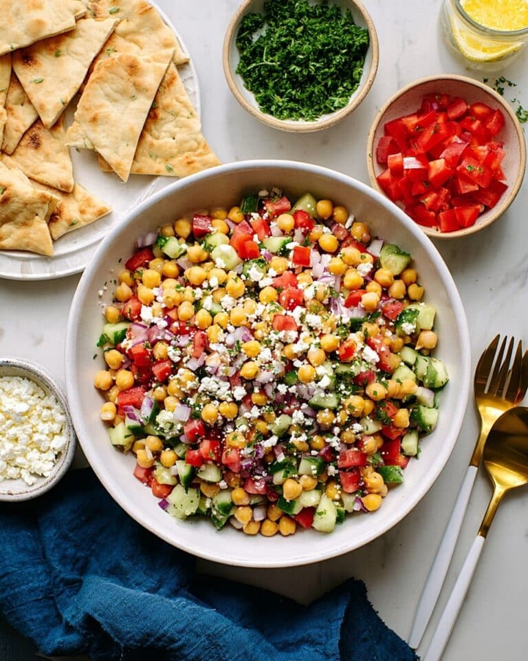 Mediterranean Chickpea Salad Recipe