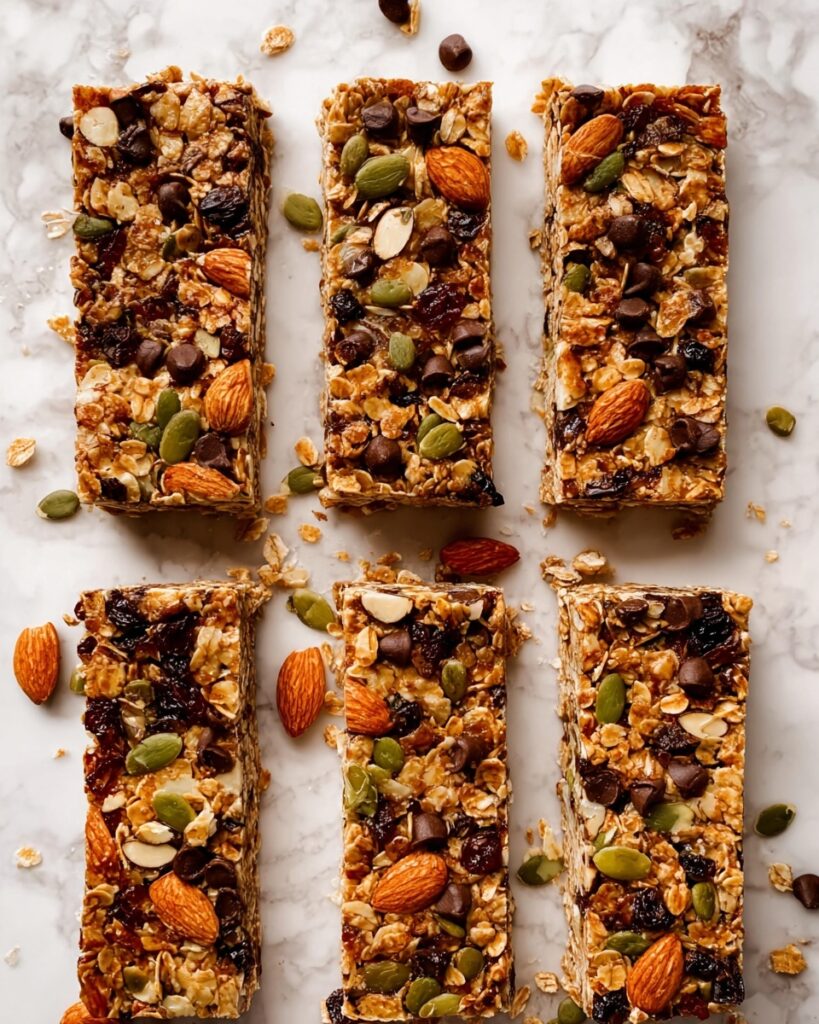 Crunchy Homemade Muesli Bars Recipe