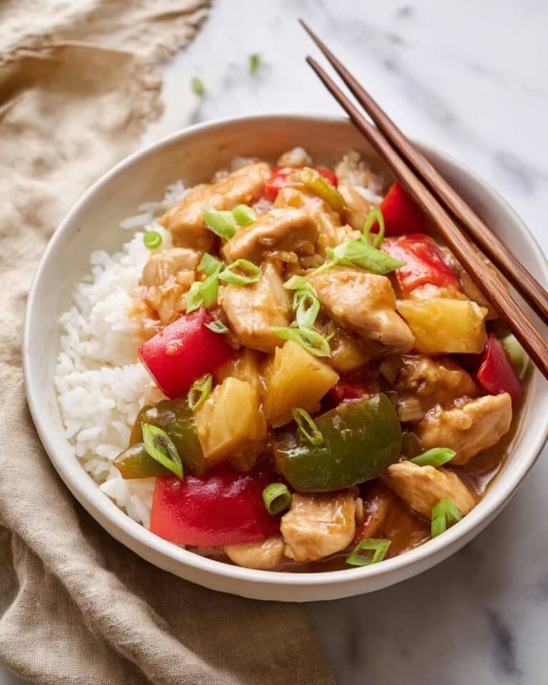 Sweet and Sour Chicken Stir Fry Recipe