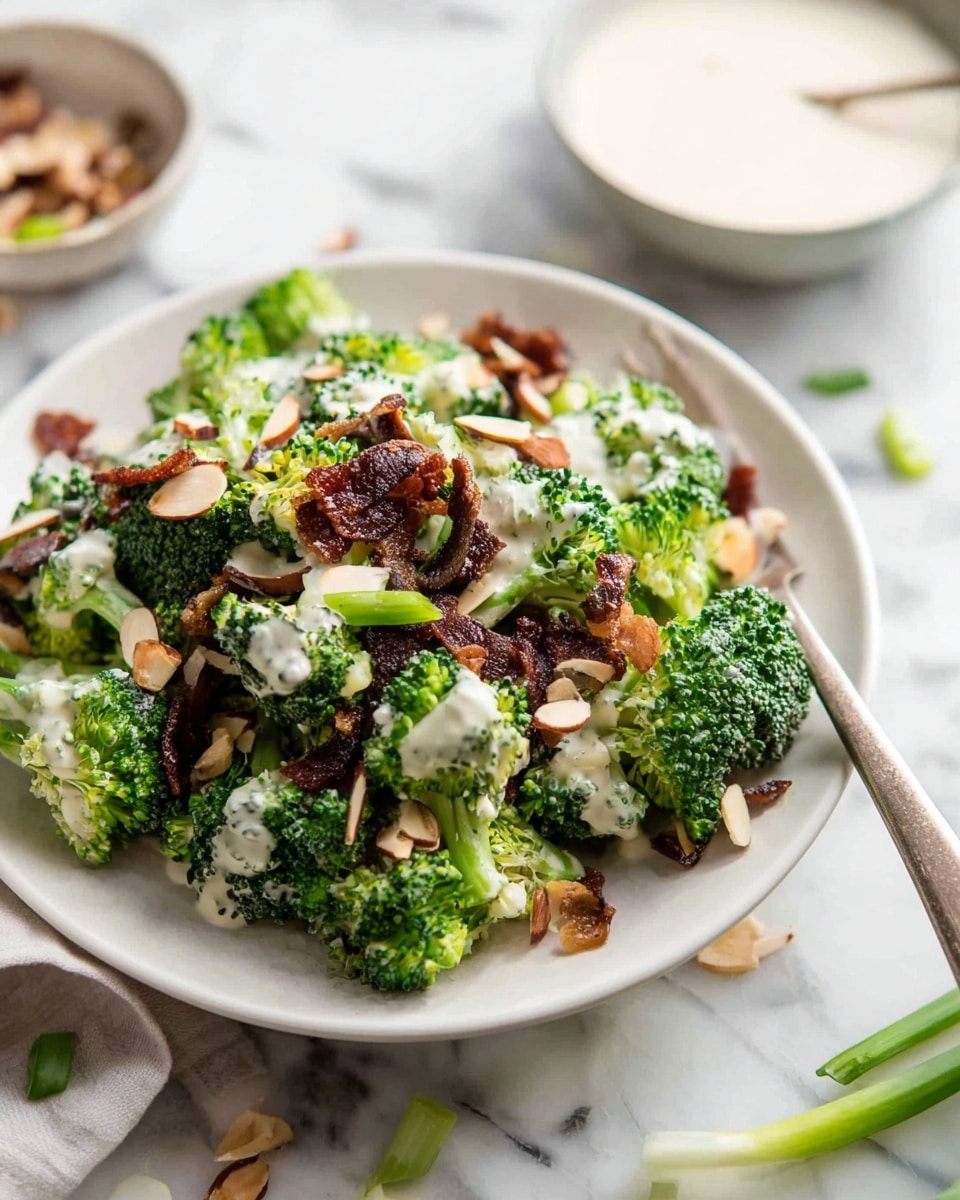 Broccoli Salad with Sour Cream Dressing Recipe
