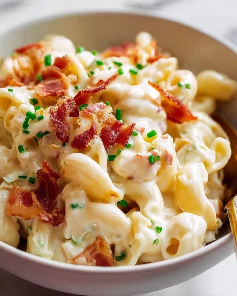 Chicken Pasta Salad with Creamy Dressing Recipe