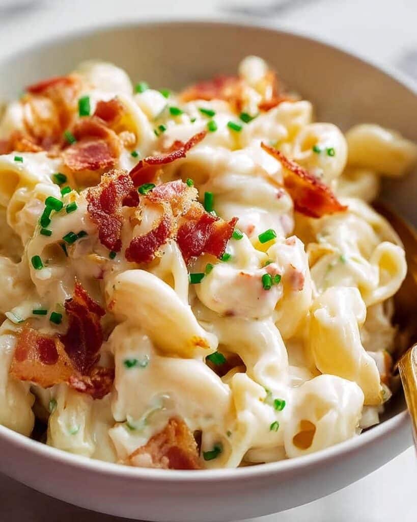 Chicken Pasta Salad with Creamy Dressing Recipe