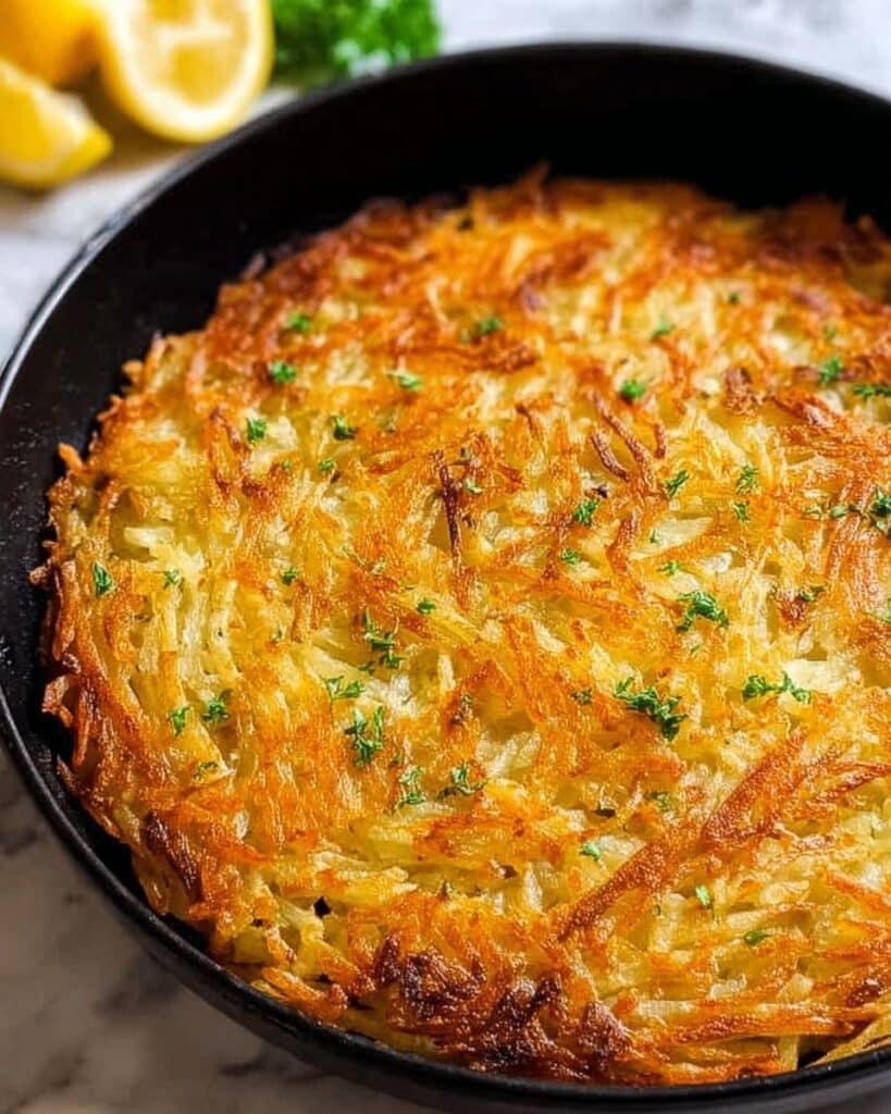 Crispy Potato Rosti Recipe