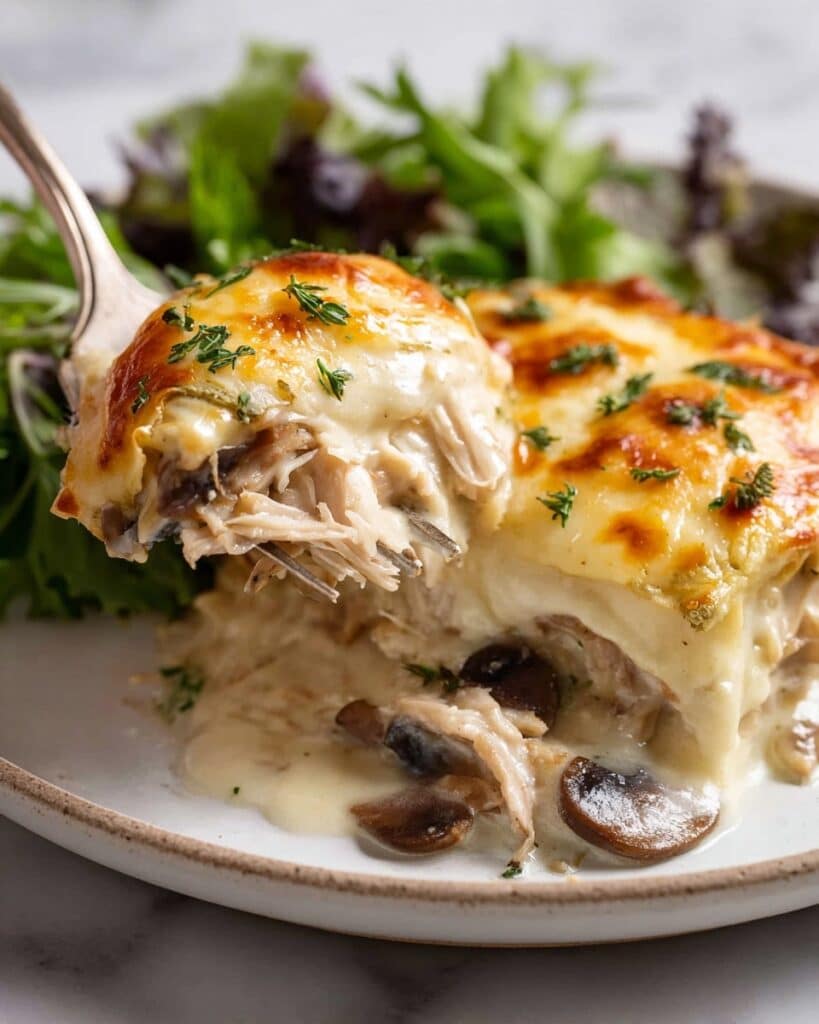 White Chicken Lasagna Recipe