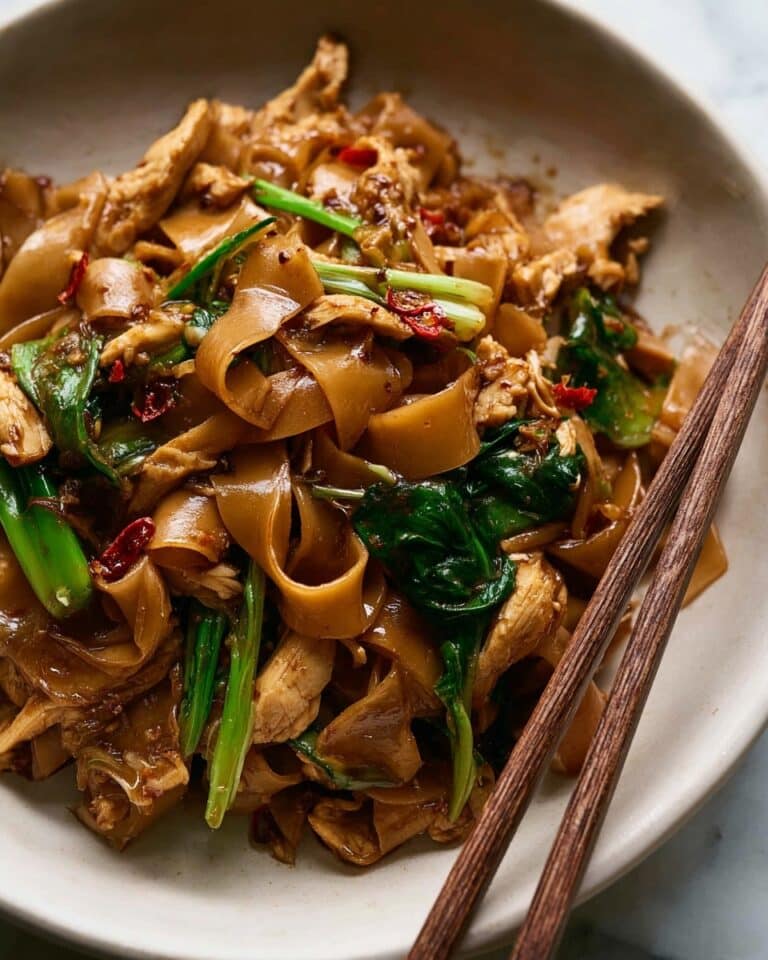 Drunken Noodles (Pad Kee Mao) Recipe