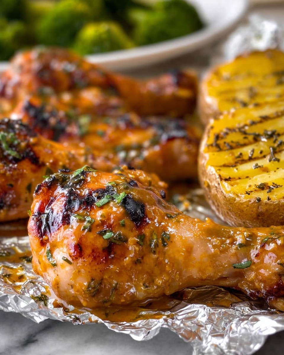 Honey Mustard Baked Chicken Drumsticks Recipe