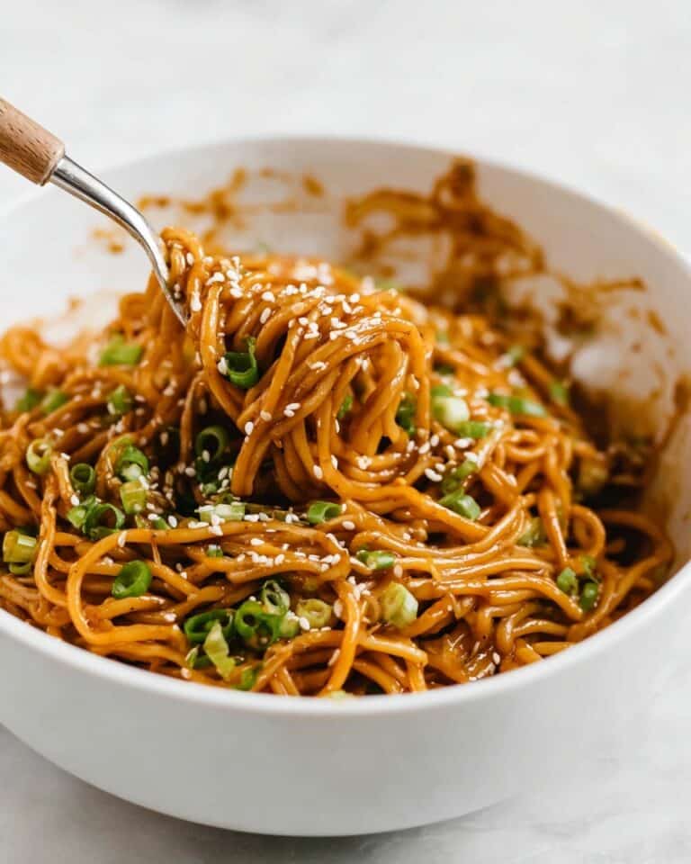 Sesame Noodles Recipe