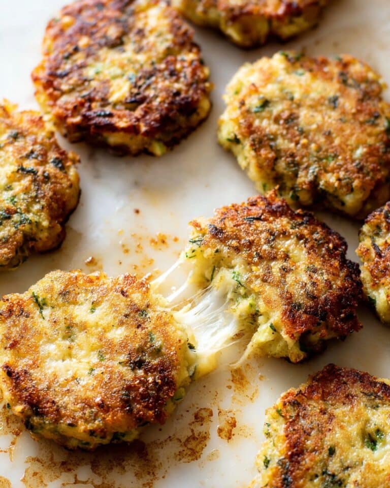 Cheesy Chicken Broccoli Fritters Recipe
