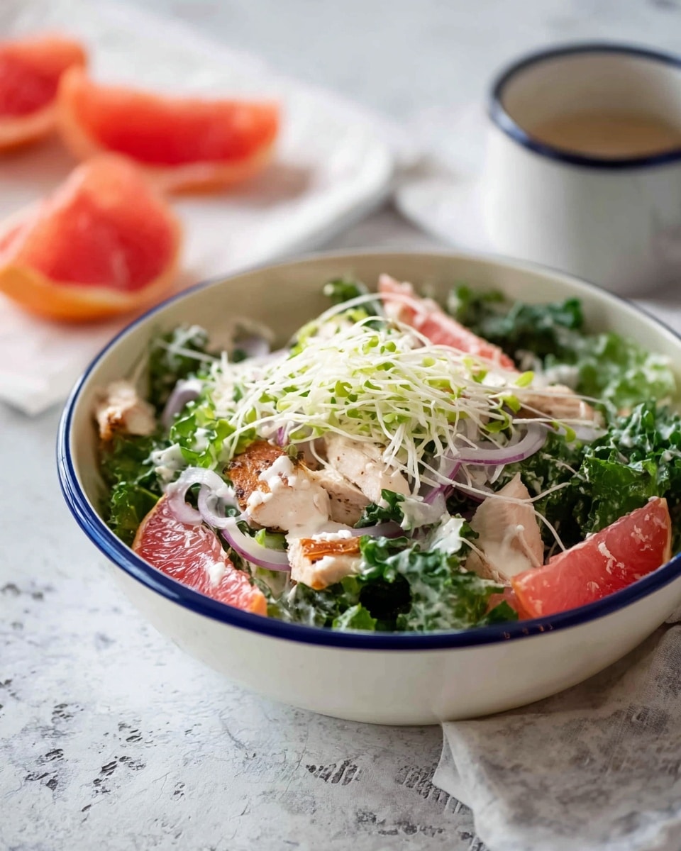 San Francisco Chicken Salad with Yogurt Ranch Dressing Recipe