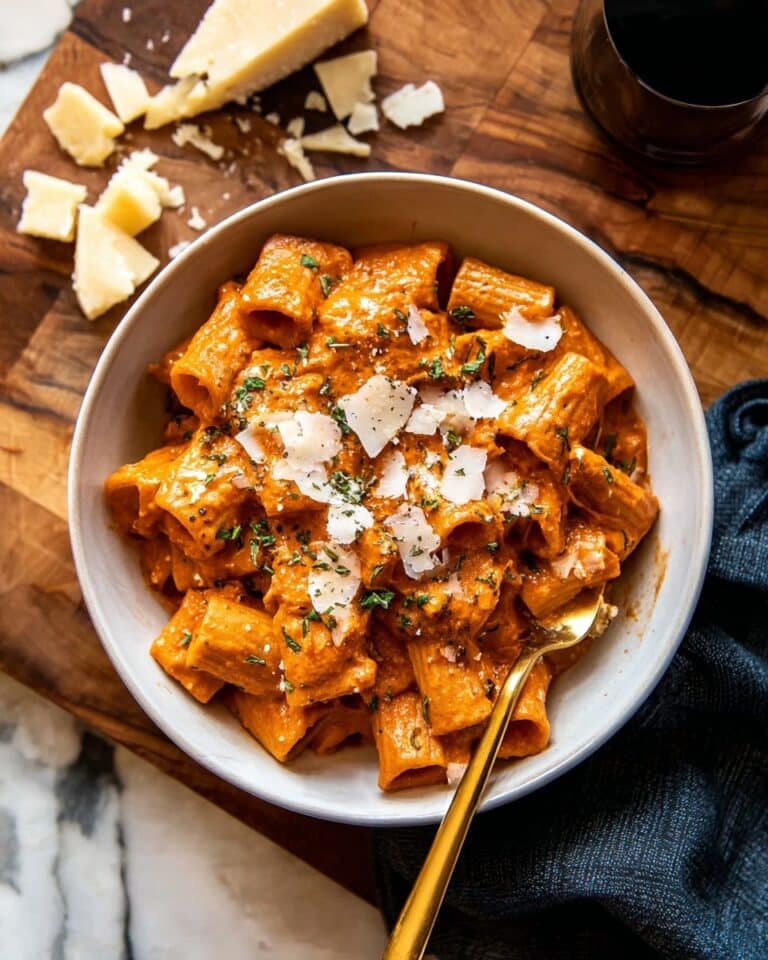 Pesto Pasta Alla Vodka Recipe