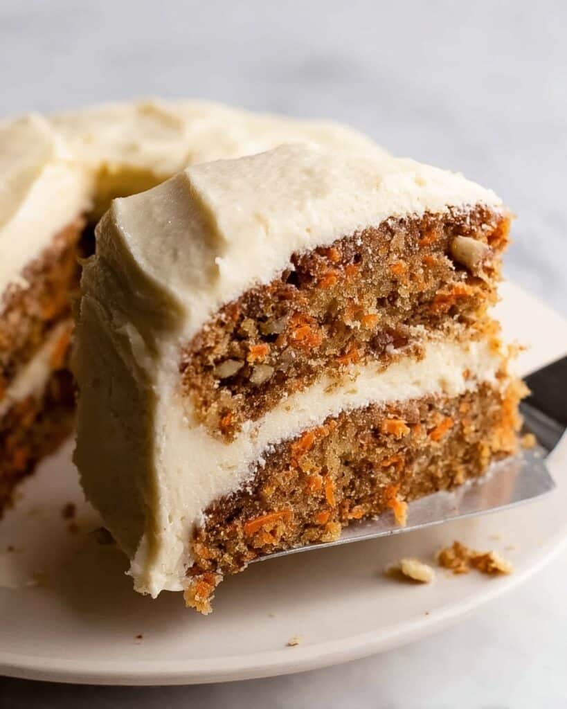 Carrot Cake with Pineapple, Coconut, and Cream Cheese Frosting Recipe
