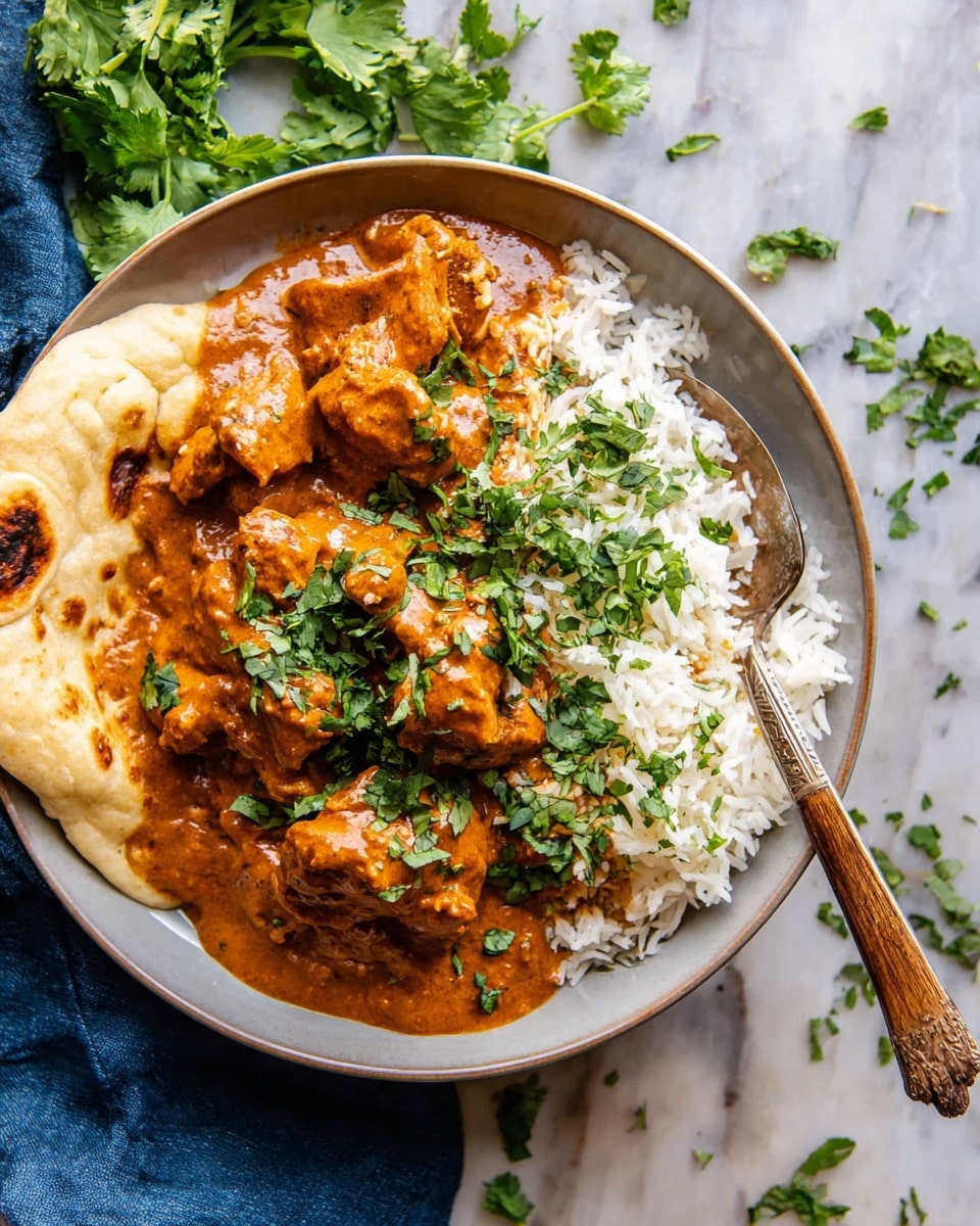 30 Minute Spicy Coconut Butter Chicken Recipe